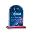 Bridgeport VividPrint™ Award - Red | https://www.bestnamebadges.com