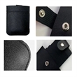 PU Leather Stackable Pull-Out Slim Casual Card Holder | https://www.bestnamebadges.com