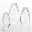 Lantana Award - Clear | https://www.bestnamebadges.com