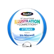 Stanton VividPrint™ Award - Blue | https://www.bestnamebadges.com