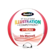 Stanton VividPrint™ Award - Red | https://www.bestnamebadges.com