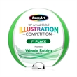 Stanton VividPrint™ Award - Green | https://www.bestnamebadges.com
