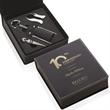 Falkland Wine Accessory Set - 3pc | https://www.bestnamebadges.com