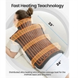 Shoulder And Neck Heating Pad Fast-Heat Heated Warmer | https://www.bestnamebadges.com