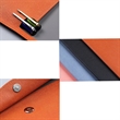 Waterproof Reusable Business File Package With Snap Closure | https://www.bestnamebadges.com