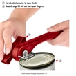 Multifunctional safety side-cut manual can opener | https://www.bestnamebadges.com