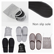 Portable Washable Cotton Hotel And Home Slippers | https://www.bestnamebadges.com
