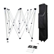 10' X 10' Custom Printed Pop Up Tent Kit With Steel Frame | https://www.bestnamebadges.com