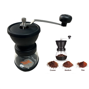 Manual Coffee Grinder Mill with Glass Jar
