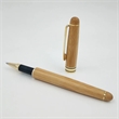 Bamboo Fountain/Rollerball Pen Set with Gift Case | https://www.bestnamebadges.com