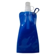 16 oz Collapsible Water Bottle with Carabiner | https://www.bestnamebadges.com