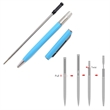 Slim Metal Twist Retractable Ballpoint Pens | https://www.bestnamebadges.com