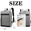 In Stock Custom USB Charging Business Laptop Backpack | https://www.bestnamebadges.com
