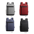 In Stock Custom USB Charging Business Laptop Backpack | https://www.bestnamebadges.com