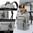 In Stock Large USB Charging Business Laptop Backpack | https://www.bestnamebadges.com