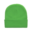 Fluorescent Winter Knit Beanie Hat | https://www.bestnamebadges.com