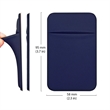 Adhesive Lycra Cell Phone Pocket | https://www.bestnamebadges.com