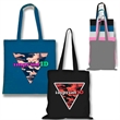 7 Oz. Multi Color Cotton Canvas Tote Bags (15" X 16") | https://www.bestnamebadges.com