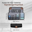 Custom Compact Toiletry Bag for Men with All-Over Printing | https://www.bestnamebadges.com