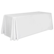 6' Custom Printed Polyester Table Throw | https://www.bestnamebadges.com