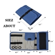Custom Portable Compact Travel Electronics Organizer Bag | https://www.bestnamebadges.com