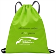 Oxford Fabric Drawstring Gym Bag Large Capacity For Marathon | https://www.bestnamebadges.com