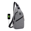 Custom Logo Chest Bag Sling Backpack | https://www.bestnamebadges.com