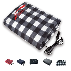 Portable Soft Lightweight Warm Electric Car Blanket