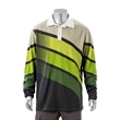 100% Cotton Full Color Reactive Digital Print Men's Polo | https://www.bestnamebadges.com
