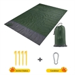 Portable Picnic Blanket Camping Beach Mat Set | https://www.bestnamebadges.com