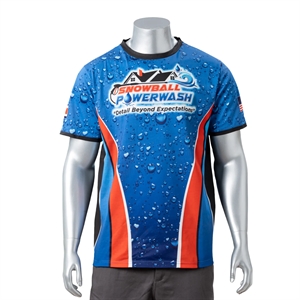 100% Cotton Full Color Pigmented Digital Print Men's T-Shirt | https://www.bestnamebadges.com