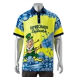 75D Milk Silk Fluorescent Digital Print Men's Polo - 5.3 oz | https://www.bestnamebadges.com