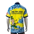 75D Milk Silk Fluorescent Digital Print Men's Polo - 5.3 oz | https://www.bestnamebadges.com
