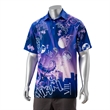 75D Milk Silk Fluorescent Digital Print Men's Polo - 5.3 oz | https://www.bestnamebadges.com