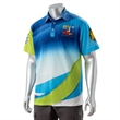 100% Cotton Full Color Pigmented Digital Print Men's Polo | https://www.bestnamebadges.com