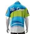 100% Cotton Full Color Pigmented Digital Print Men's Polo | https://www.bestnamebadges.com