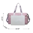 Waterproof Large Capacity Dry Wet Separation Sports Bags | https://www.bestnamebadges.com