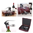 Elegant 9 Piece Set In Rosewood Box Wine Accessory Tool Kit | https://www.bestnamebadges.com