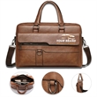 Waterproof Retro Business Travel Men's Handheld Briefcase | https://www.bestnamebadges.com