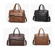 Waterproof Retro Business Travel Men's Handheld Briefcase | https://www.bestnamebadges.com