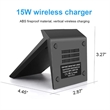 15W Wireless Phone Charger Stand | https://www.bestnamebadges.com