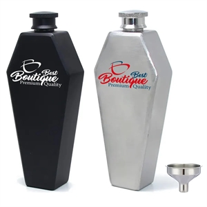 Portable Stainless Steel Mini Liquor Bottle With Funnel
