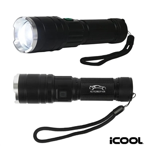 iCOOL Telluride Rechargeable 480-Lumen Aluminum Tactical ... | https://www.bestnamebadges.com