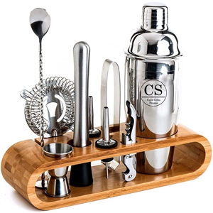 10-Piece Bartender Kit With Stand