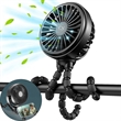 Portable Stroller Fan With Flexible Tripod | https://www.bestnamebadges.com