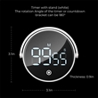 Magnetic LED Display Digital Kitchen Timer with Stand | https://www.bestnamebadges.com