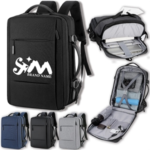 29 L Large Expandable Waterproof Business Travel Backpack