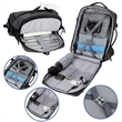 29 L Large Expandable Waterproof Business Travel Backpack | https://www.bestnamebadges.com