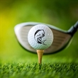 Golf Balls White | https://www.bestnamebadges.com