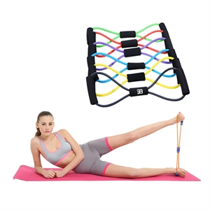8 Shape Tube Resistance Bands Pulling Rope Elastic
